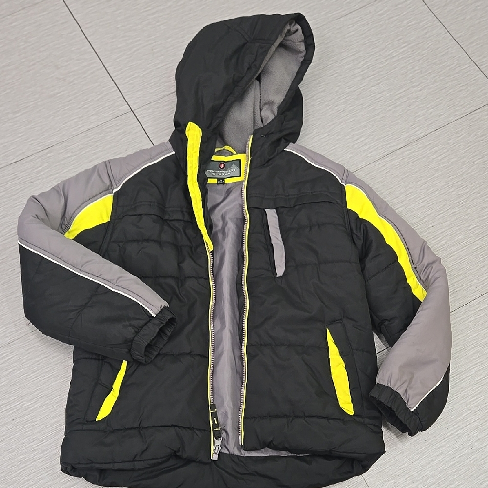 Boys Hooded zipper jacket- protection system - size 8